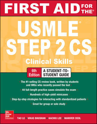 First Aid for the USMLE Step 2 CS - 6e