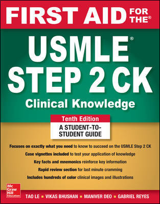 First Aid for the USMLE Step 2 CK - 10e